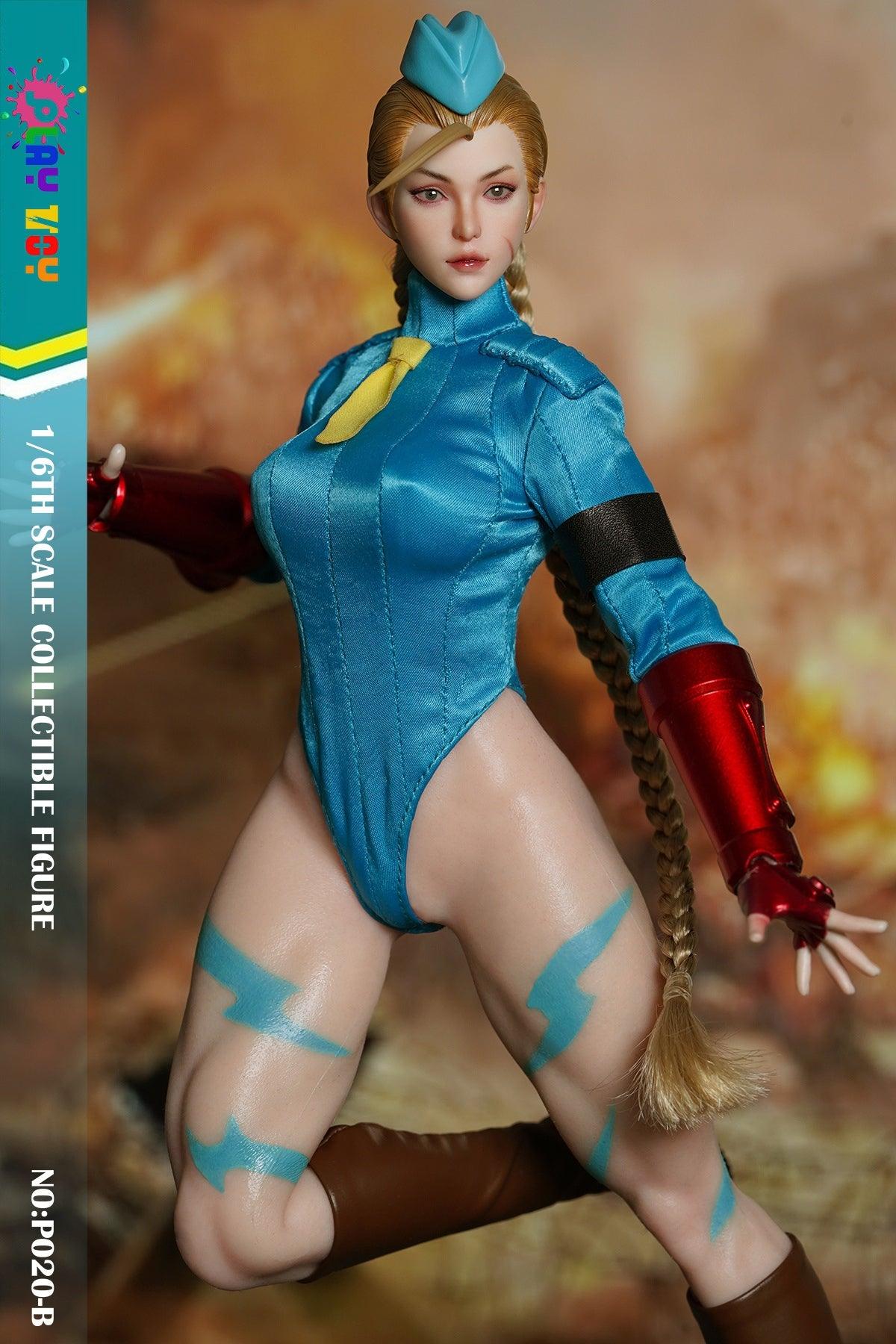 PlayToy - 1:6 Lady Combat Fighter Action Figure - inshobby.com