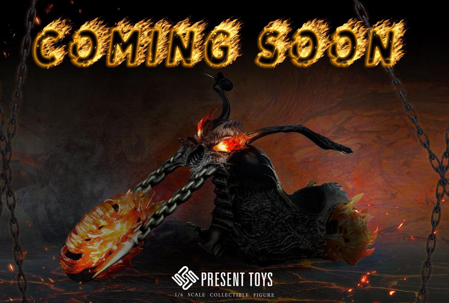 1:6 Skeleton Knight Motorcycle