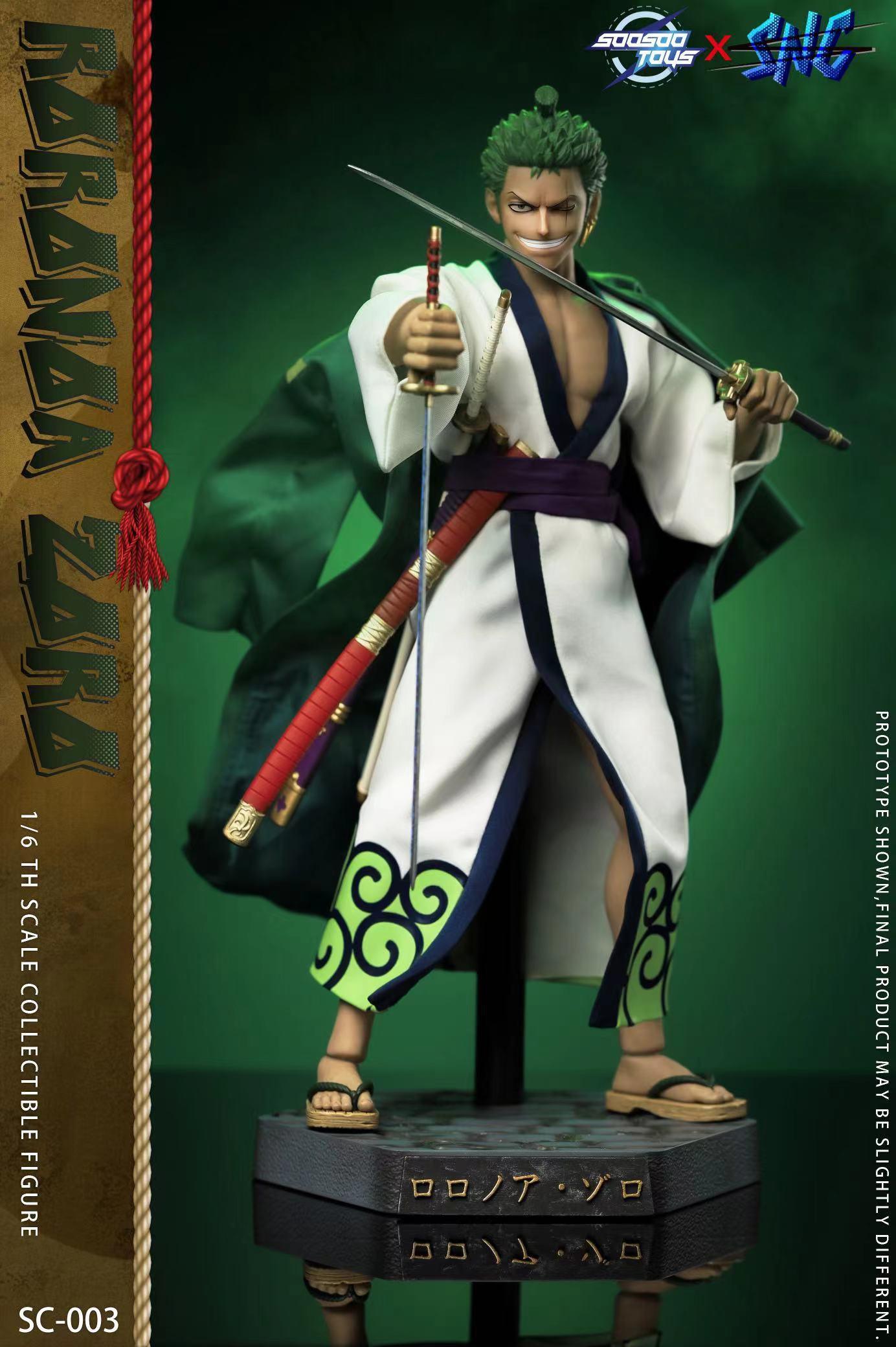 【初版】ONE PIECE 1〜6 1:6 Roronoa Zoro Action Figure