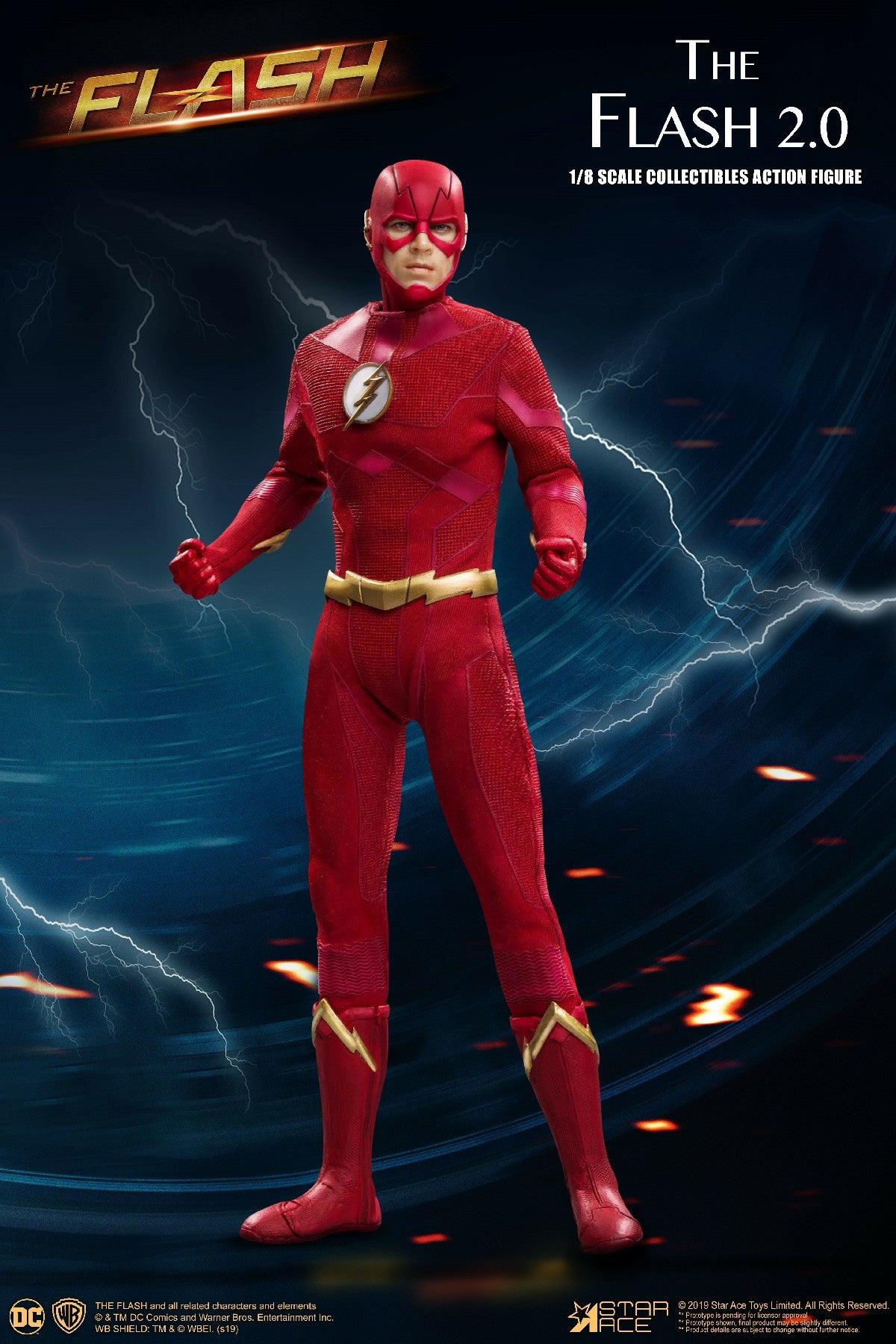 1:8 Barry Allen The Flash 2.0 DX Version Action Figure
