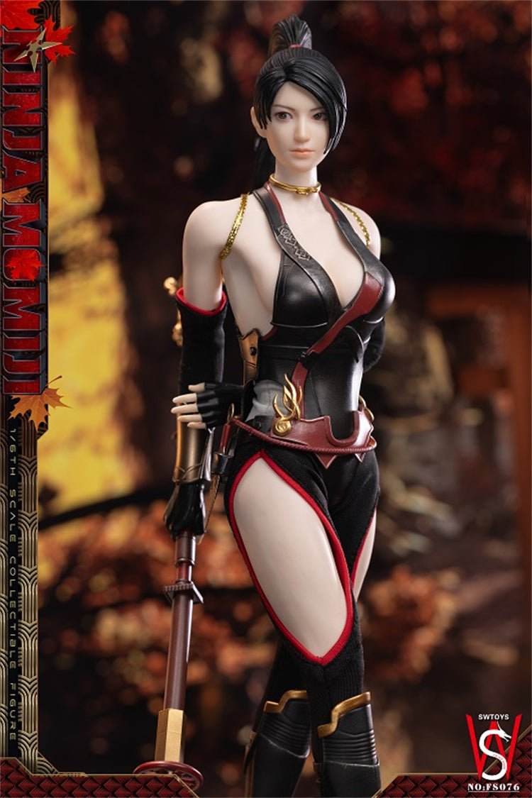 SWToys - 1:6 Ninja Momiji Black Version Action Figure - inshobby.com