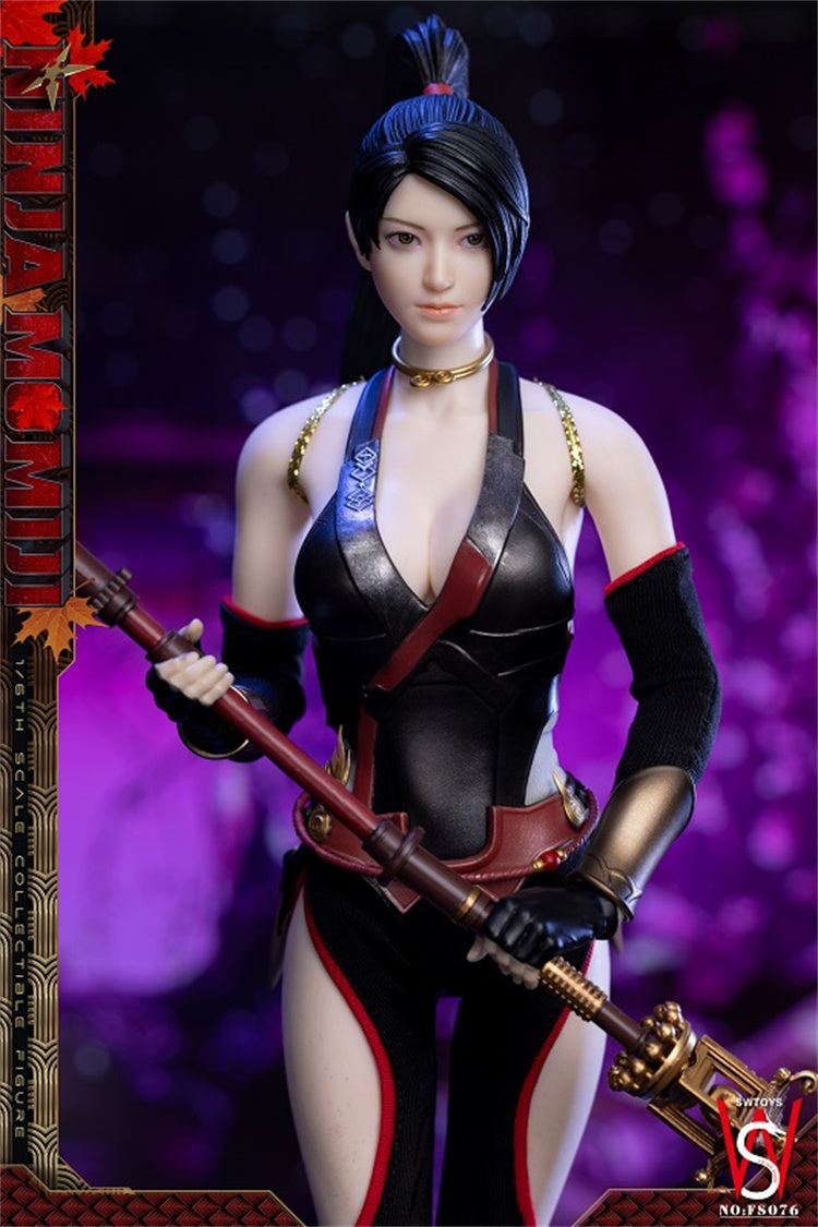 SWToys - 1:6 Ninja Momiji Black Version Action Figure - inshobby.com