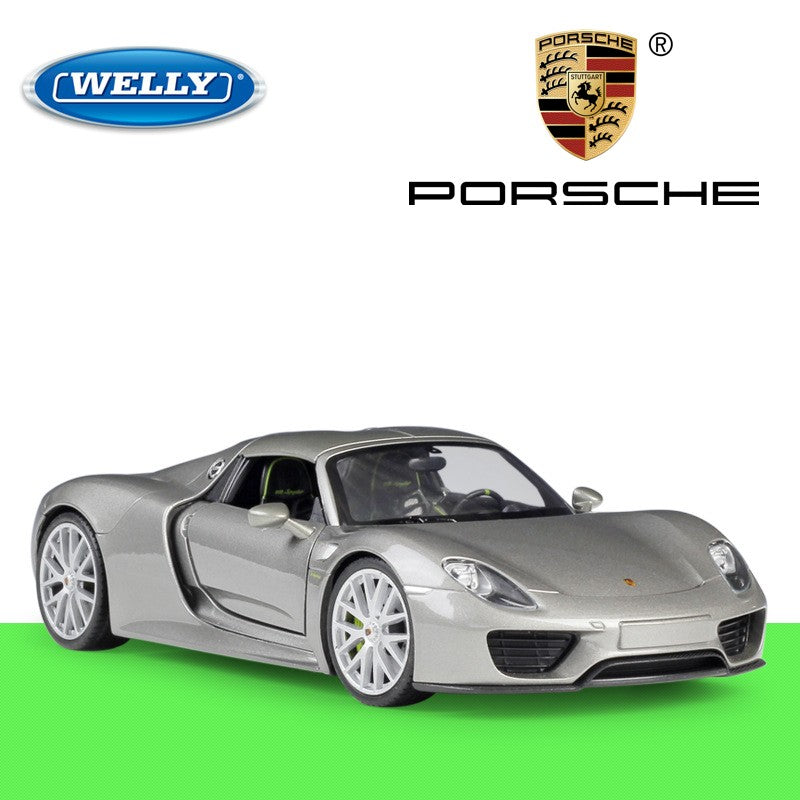 1:24 Porsche 918 Spyder Alloy Model Car