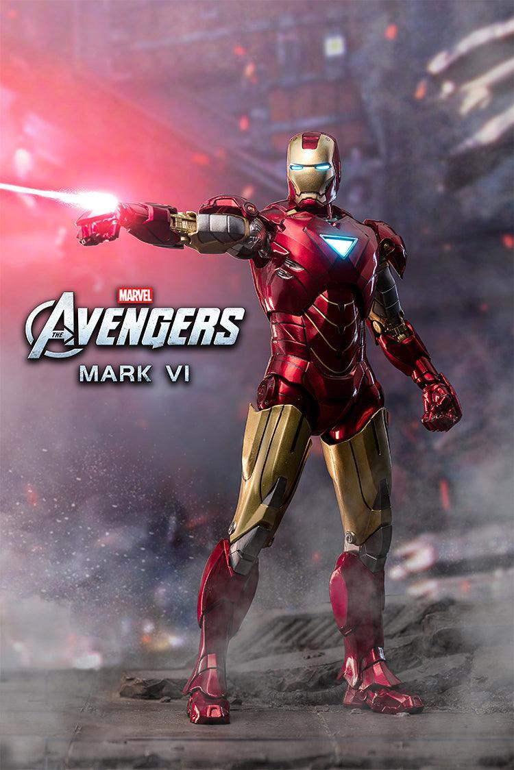 1:10 Iron Man Mark VI Mk6 Action Toy