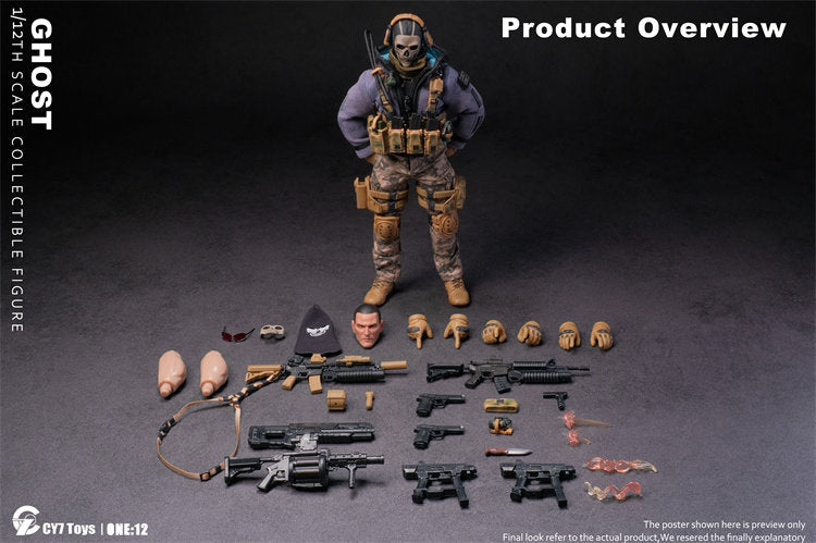 1:12 Ghost 2.0 Action Figure