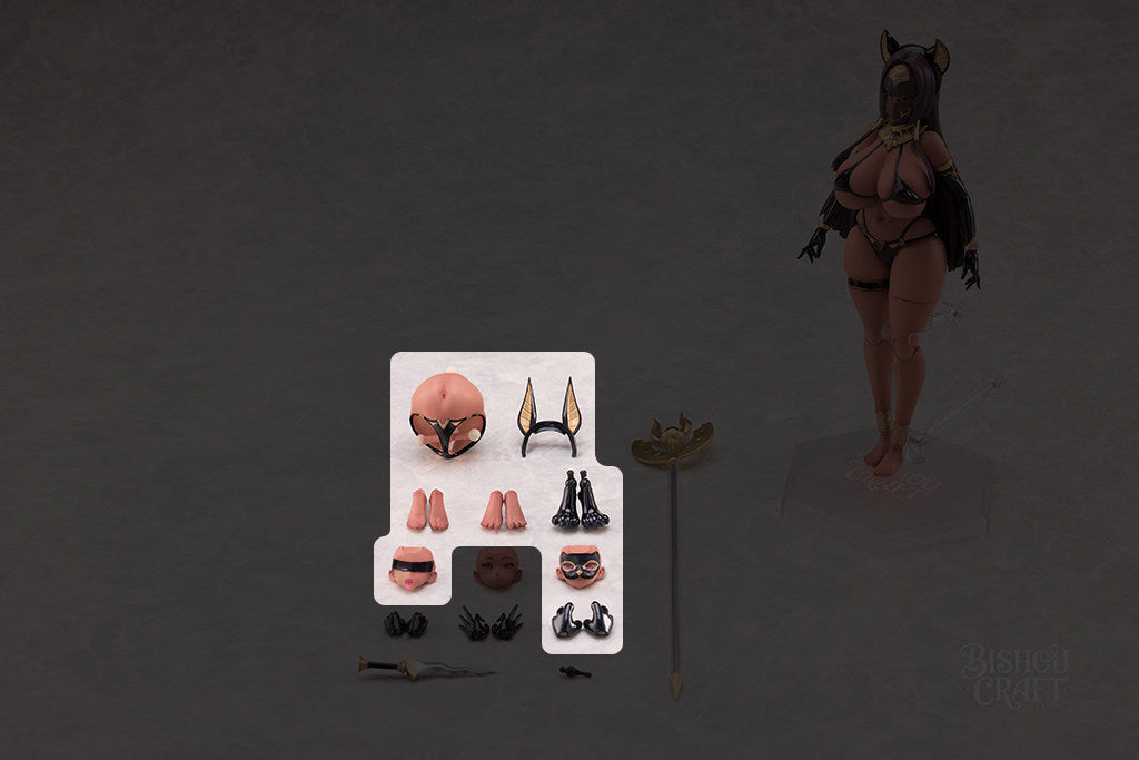 1:12 Egyptian Goddess Action Figure
