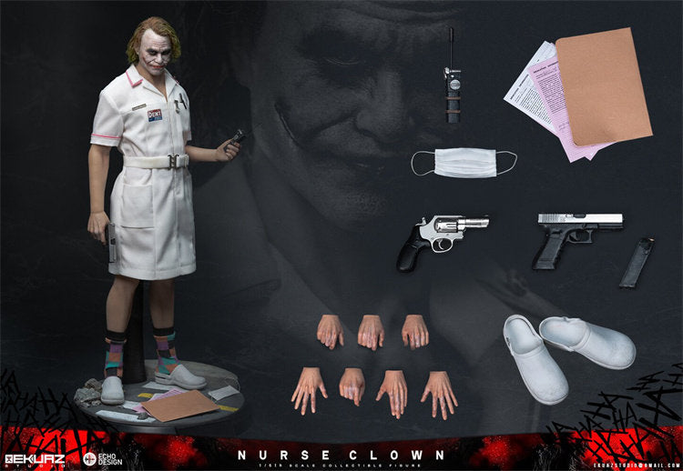1:6 Nurse Clown Action Figure