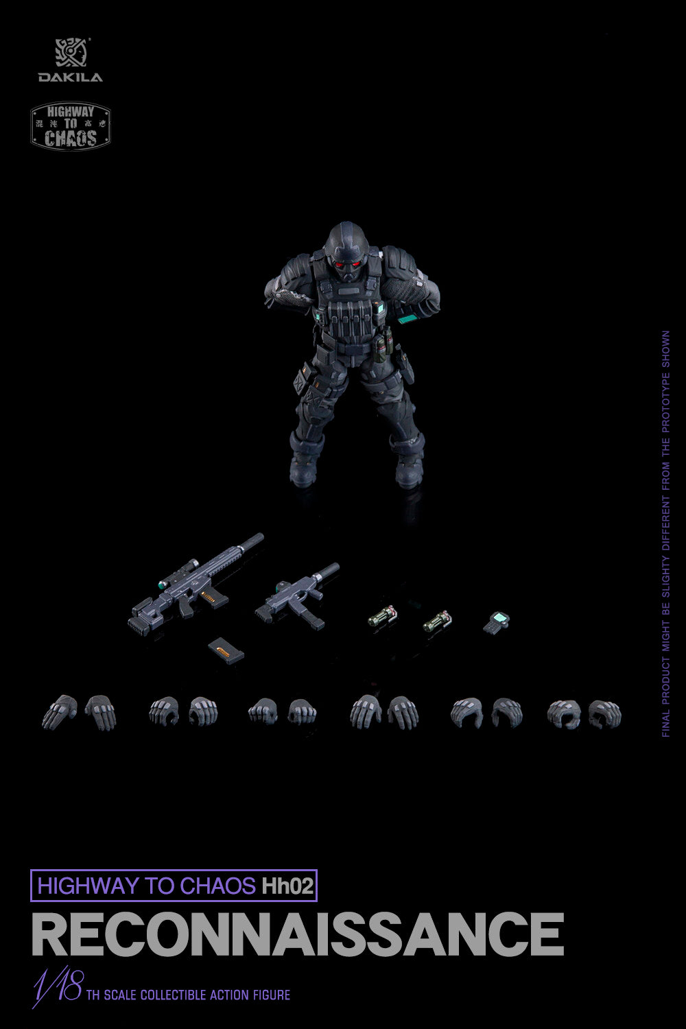 1:18 Highway to Chaos Reconnaissance Action Figure