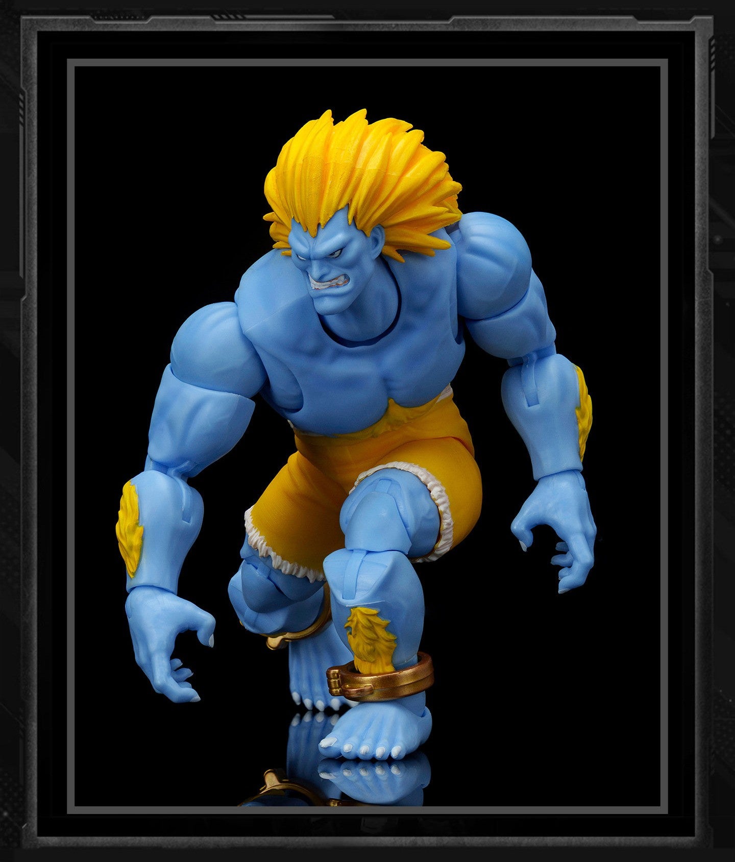 1:12 Blanka Blue Color Action Figure