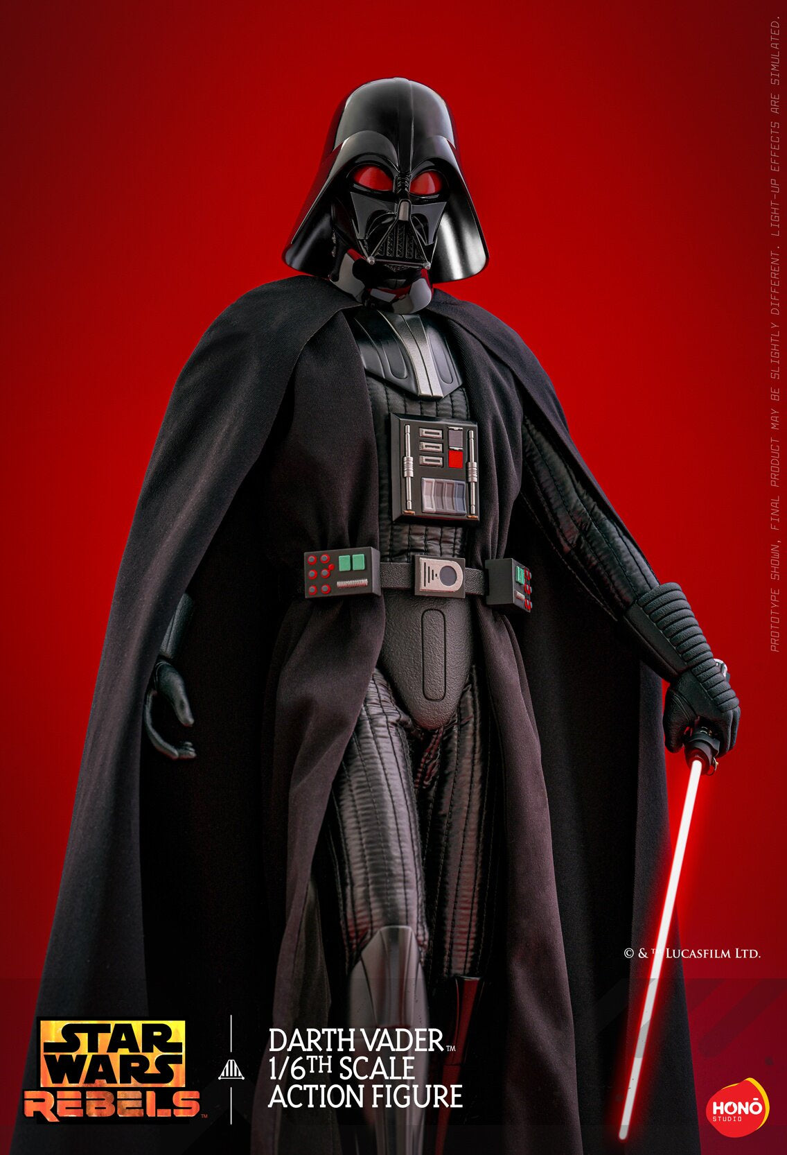 1:6 Darth Vader Star Wars Rebels Action Figure