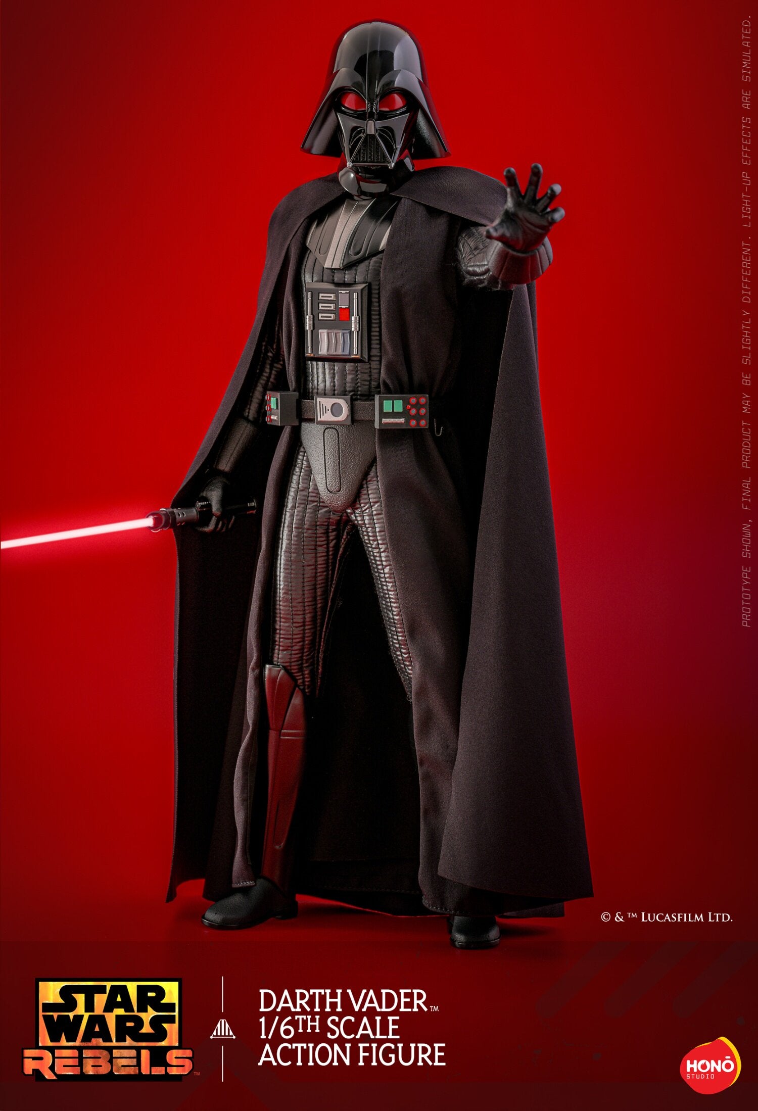 1:6 Darth Vader Star Wars Rebels Action Figure