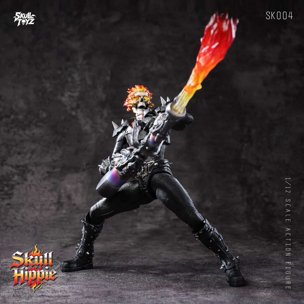 1:12 Skull Hippie Action Figure