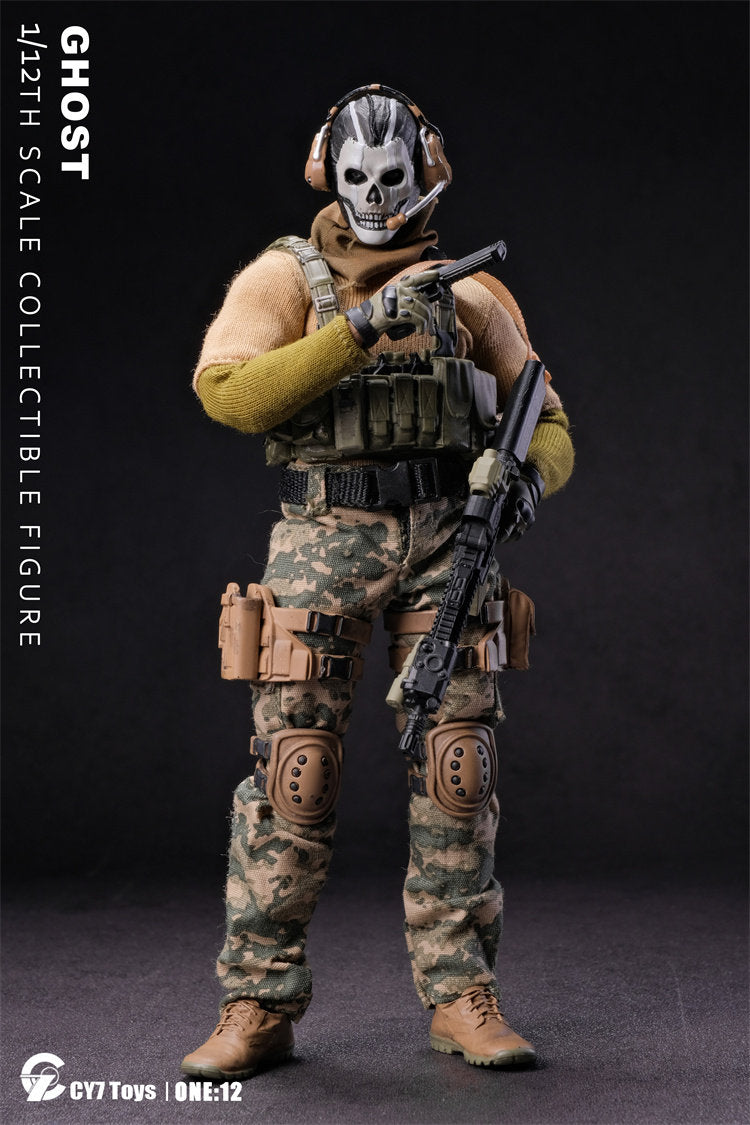 1:12 Ghost Desert Version Action Figure