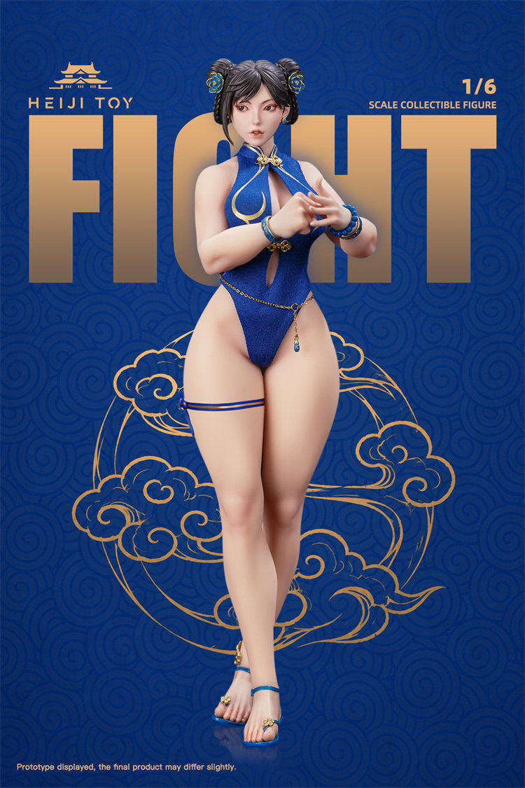 1:6 Female Fighter Li Seamless Action Figure