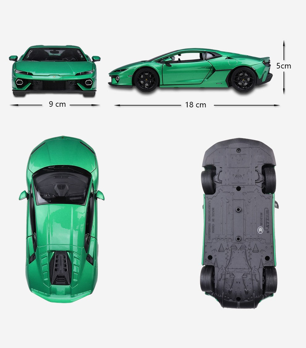 1:24 Lamborghini Temerario Alloy Model Car