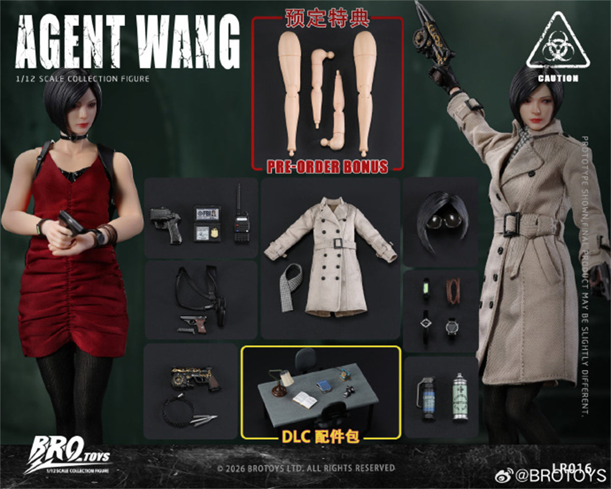 1:12 Agent Wang Action Figure