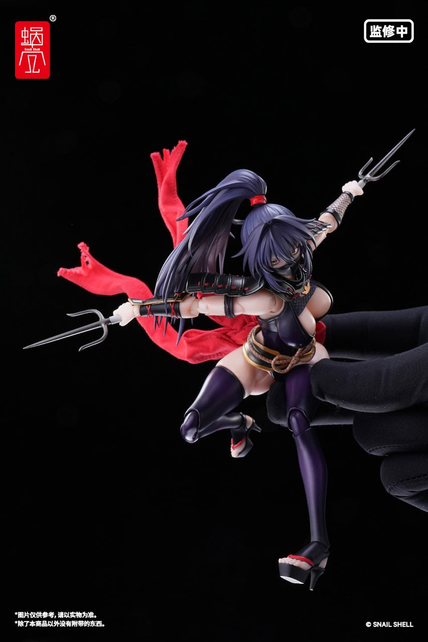 1:12 RPGEX-10 Female Ninja Liefeng Action Figure