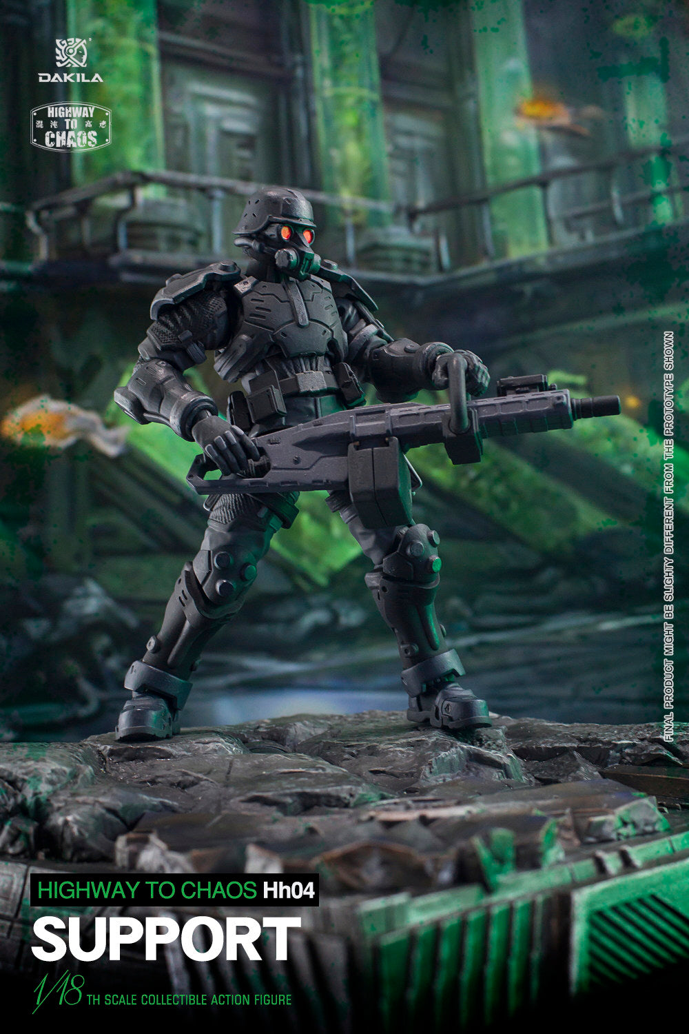 1:18 Highway to Chaos Support Unit Action Figure