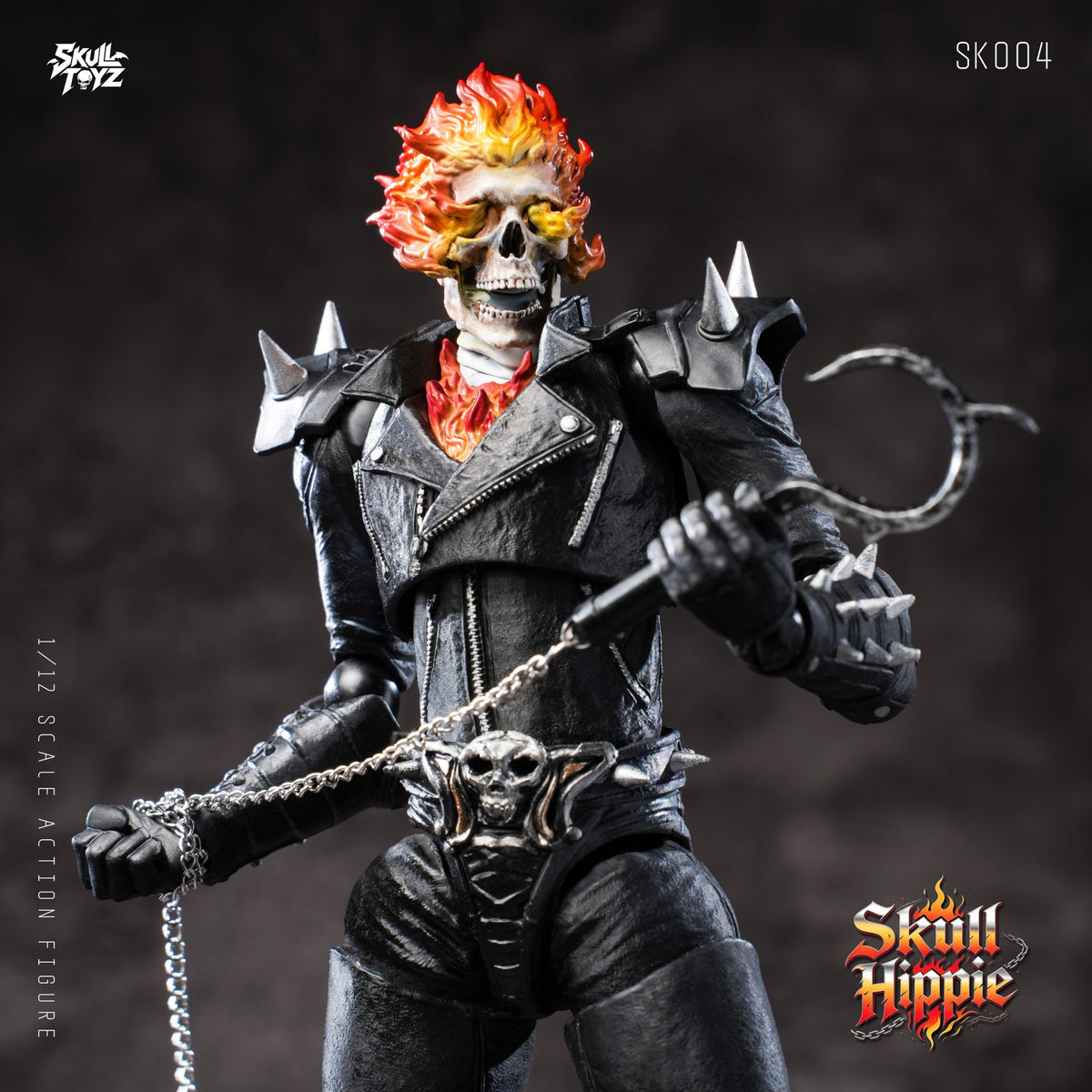1:12 Skull Hippie Action Figure