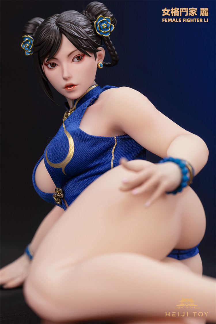 1:6 Female Fighter Li Seamless Action Figure