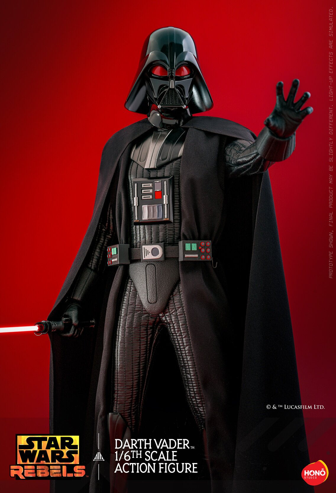 1:6 Darth Vader Star Wars Rebels Action Figure