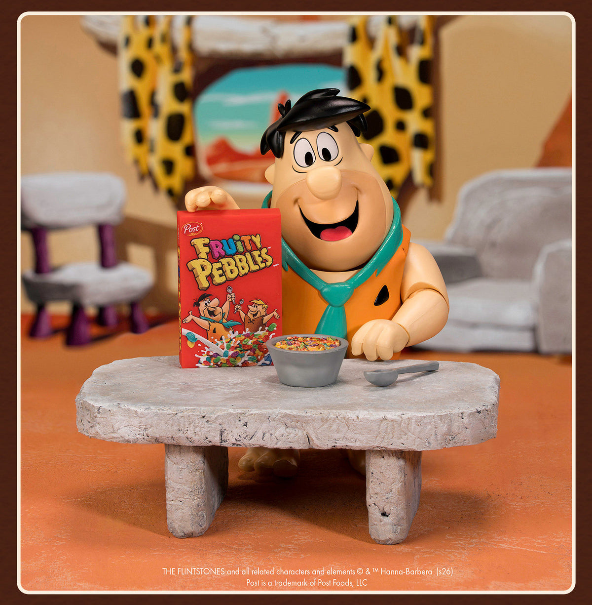 1:12 The Flintstones Kellogg's Action Figure