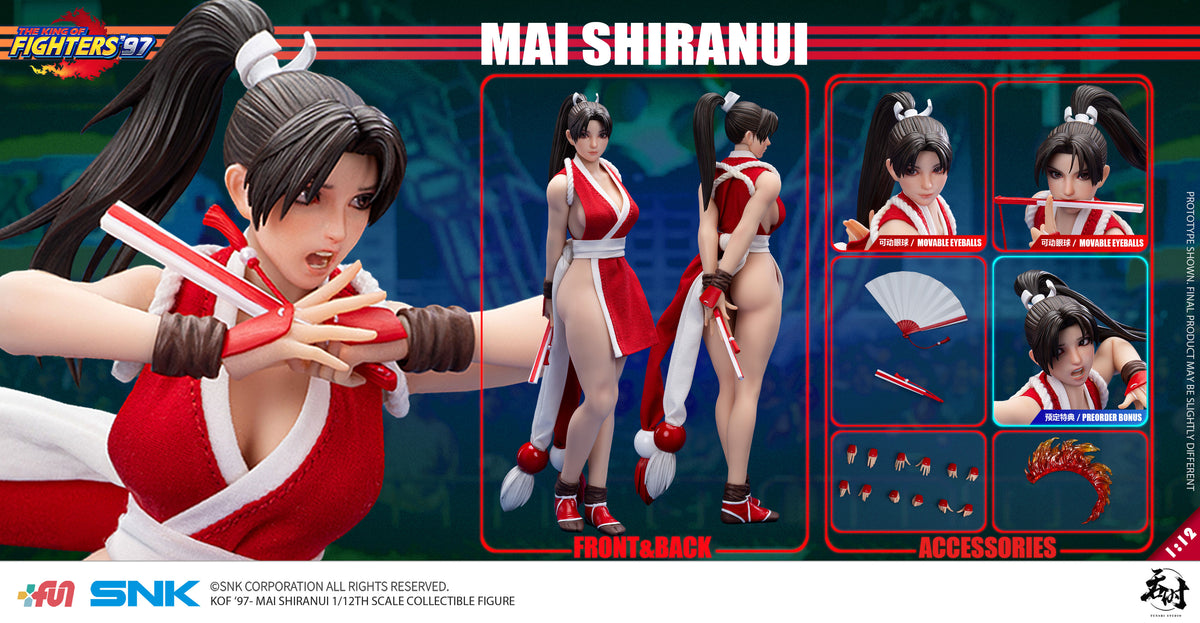 1:12 Mai Shiranui Seamless Action Figure