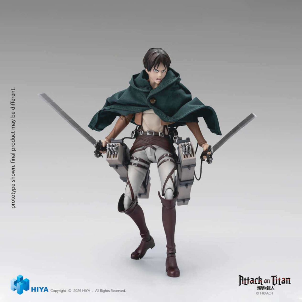 1:12 Eren Yeager Action Figure