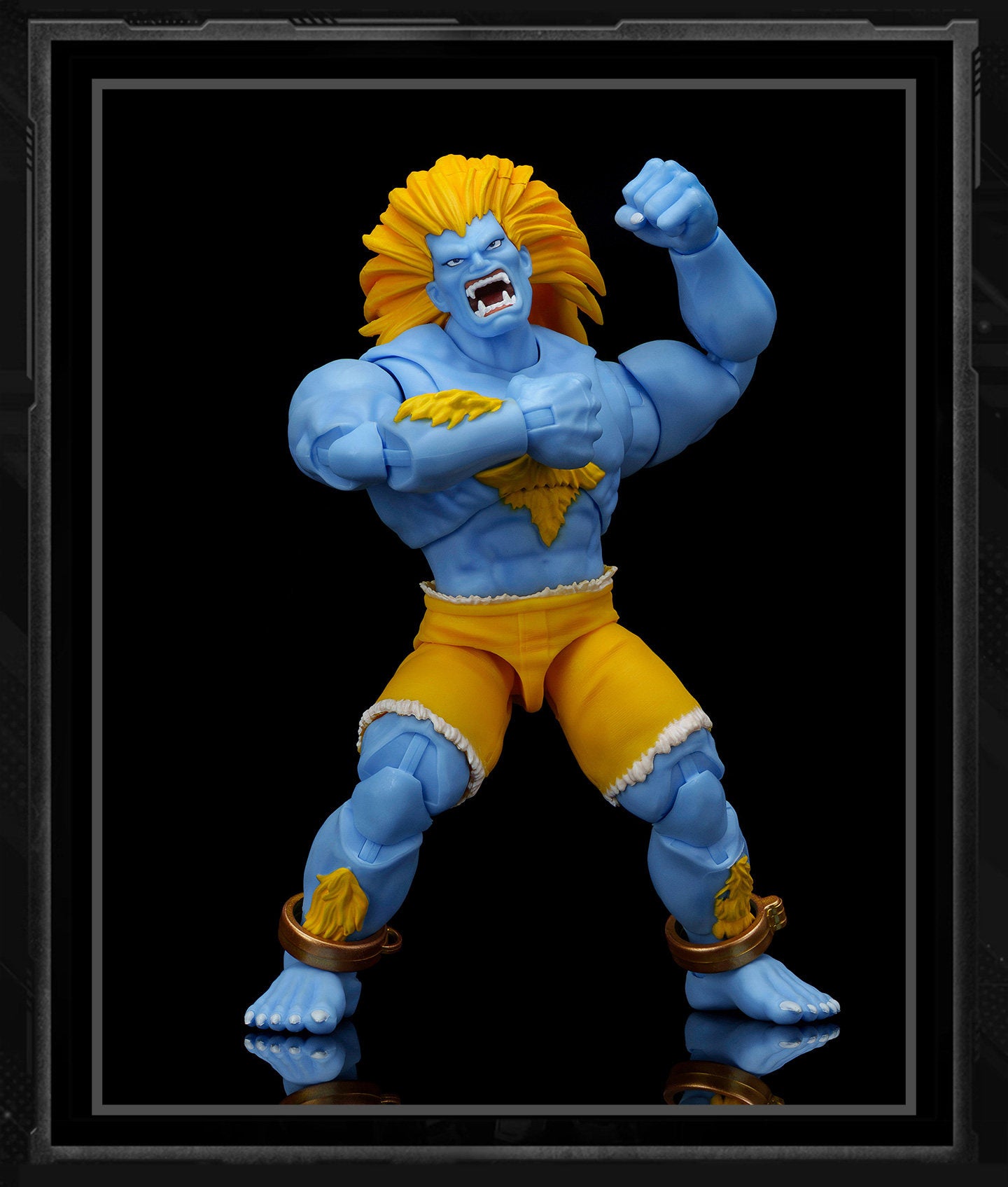 1:12 Blanka Blue Color Action Figure