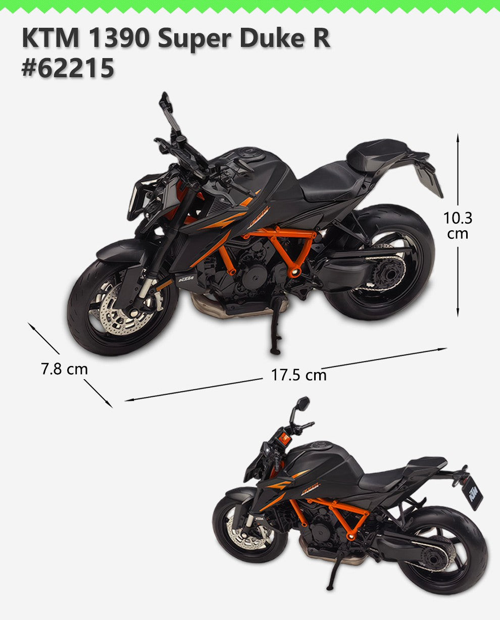 1:12 KTM 1390 Super Duke R Motorcycle Alloy Car