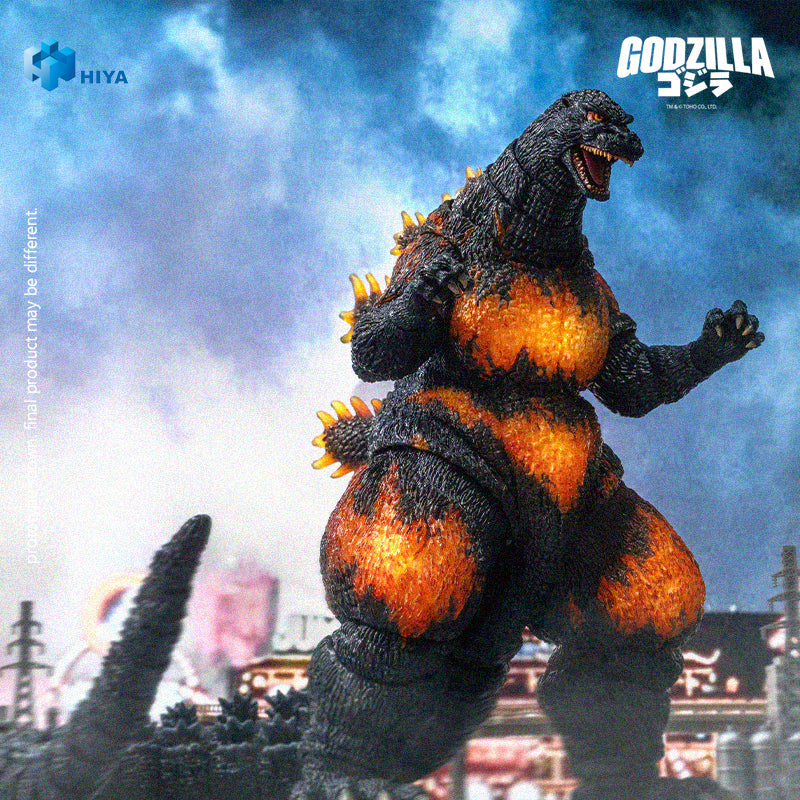 HIYA - Burning Godzilla 1995 Action Figure - inshobby.com