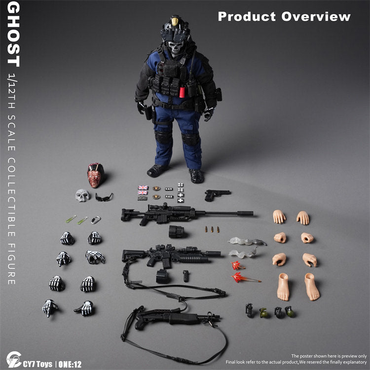 1:12 Ghost 2.0 Action Figure