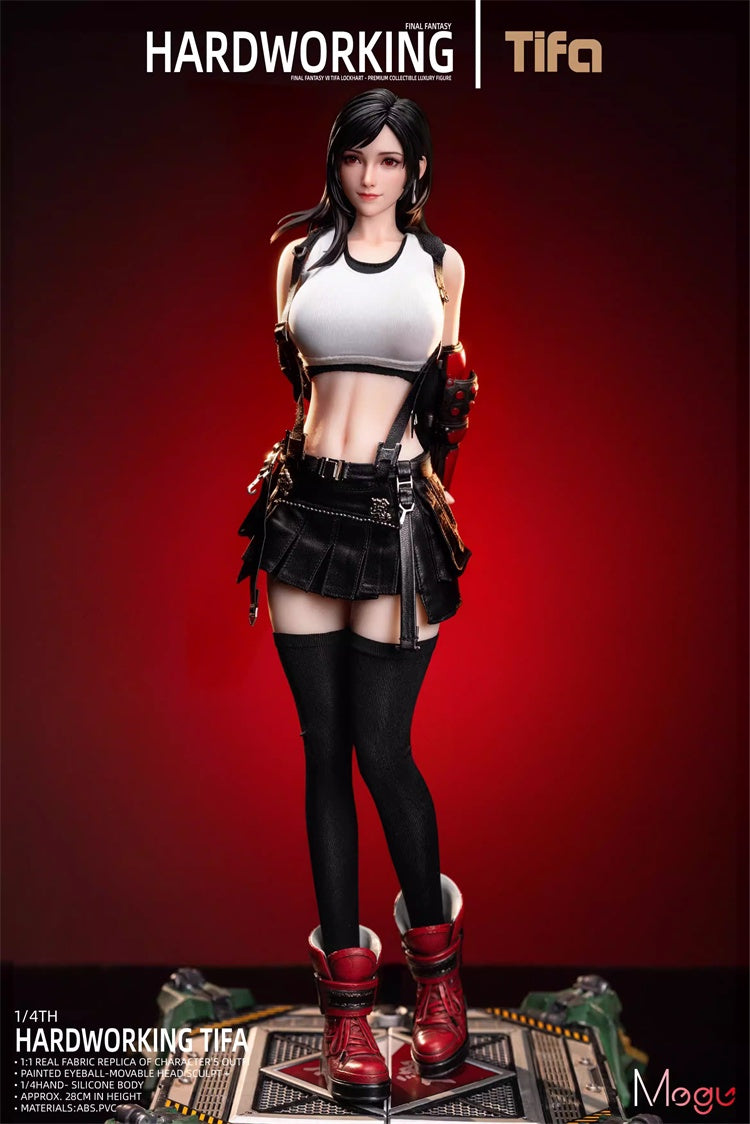 1:4 Hardworking Tifa Seamless Action Figure