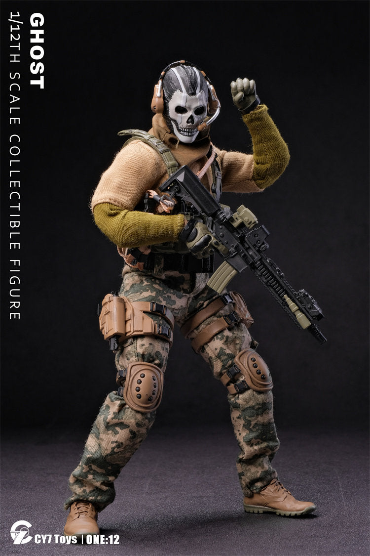 1:12 Ghost Desert Version Action Figure