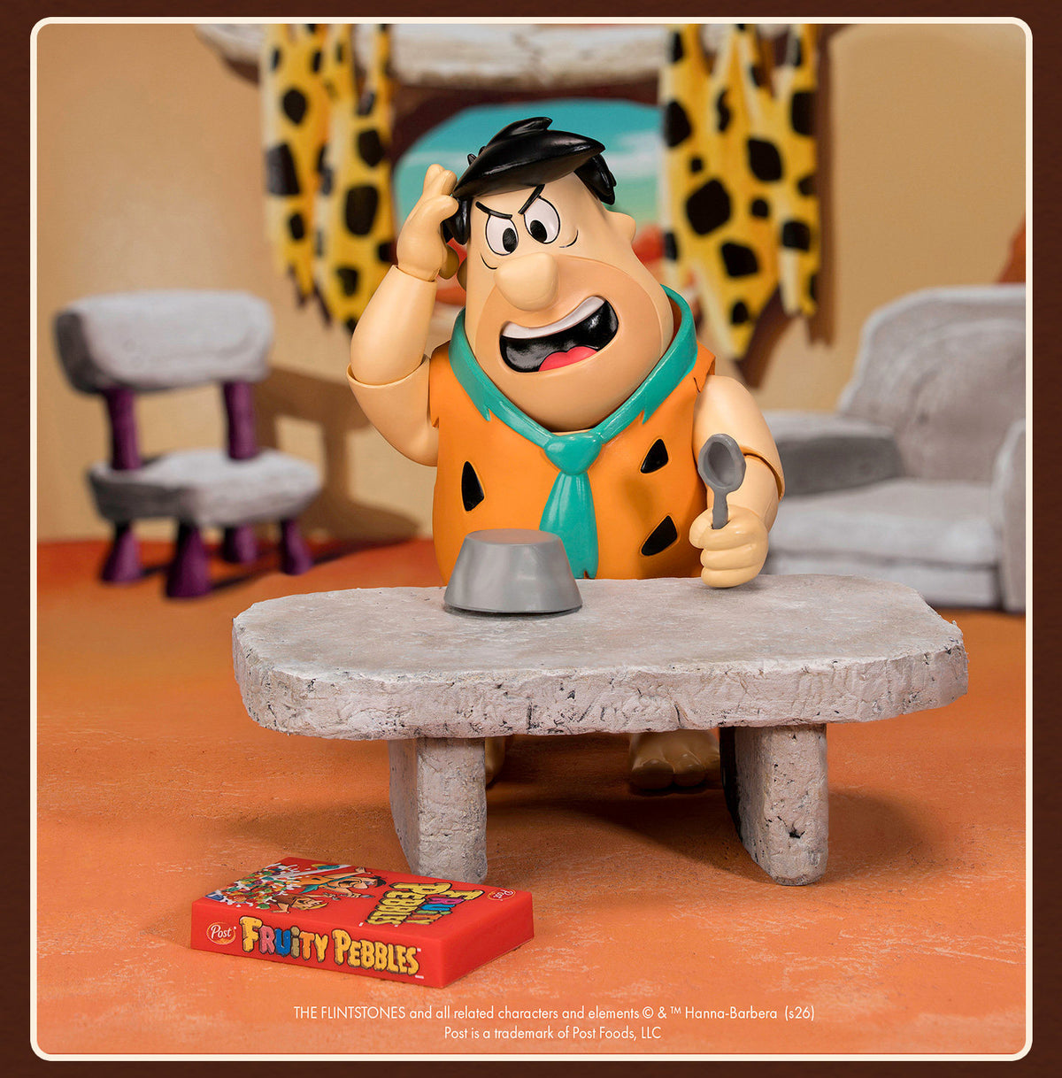 1:12 The Flintstones Kellogg's Action Figure