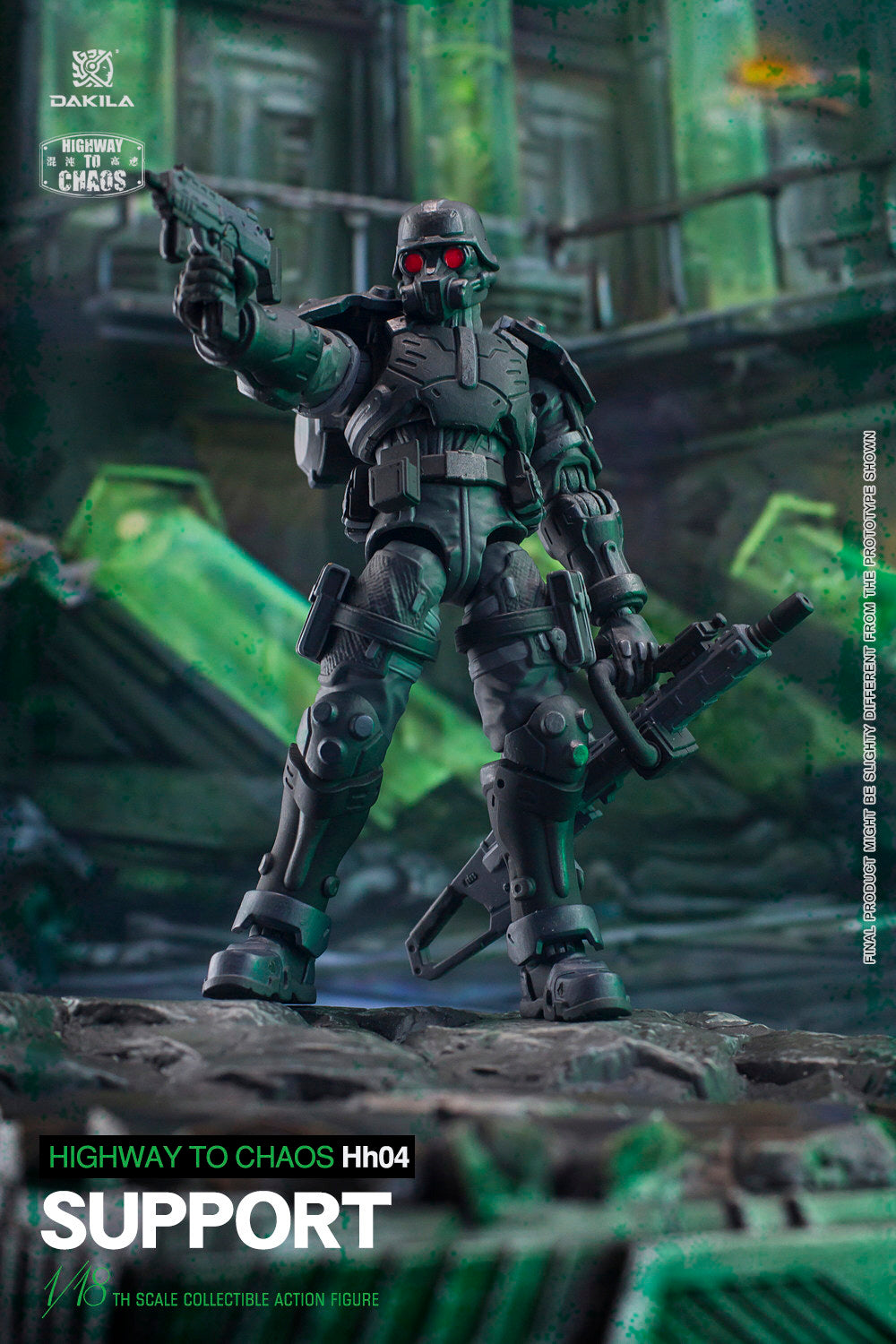 1:18 Highway to Chaos Support Unit Action Figure
