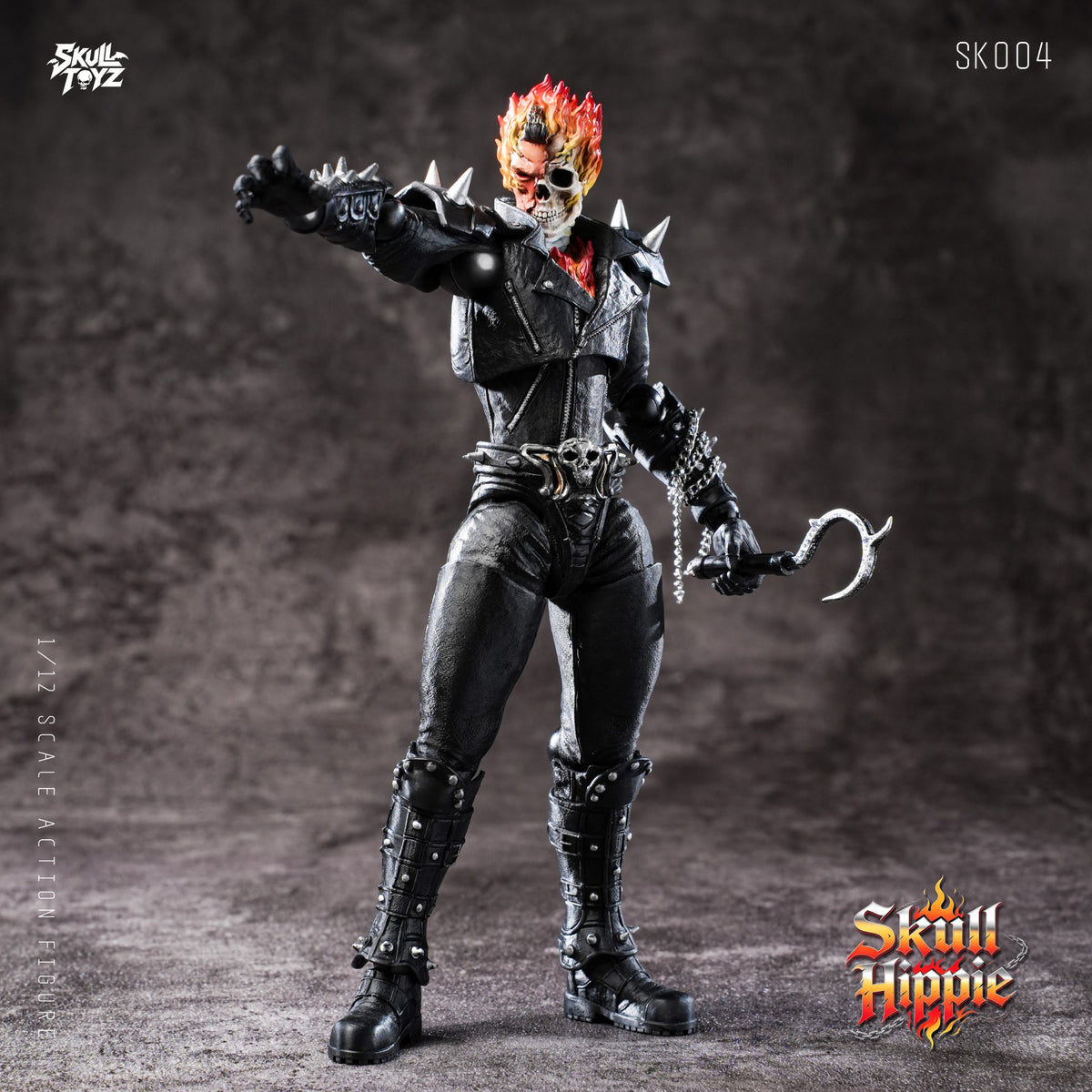 1:12 Skull Hippie Action Figure