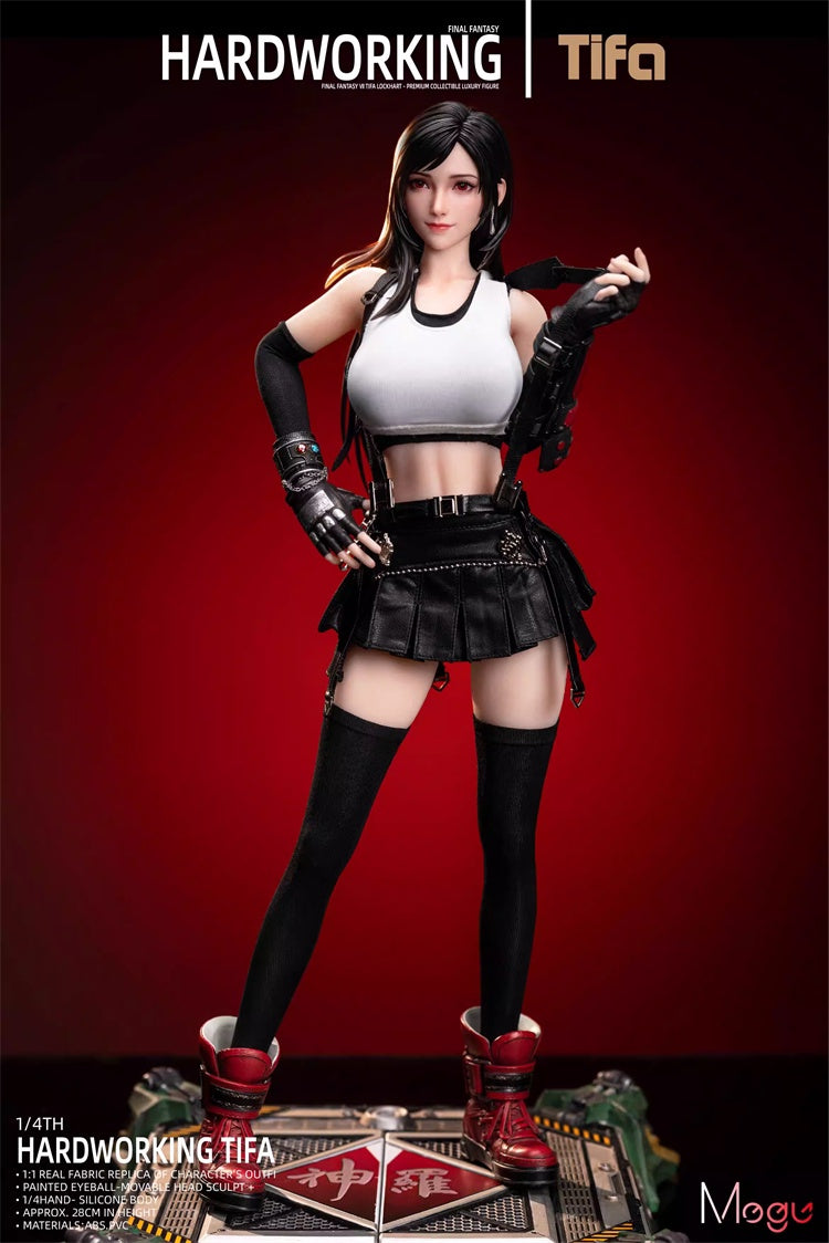 1:4 Hardworking Tifa Seamless Action Figure