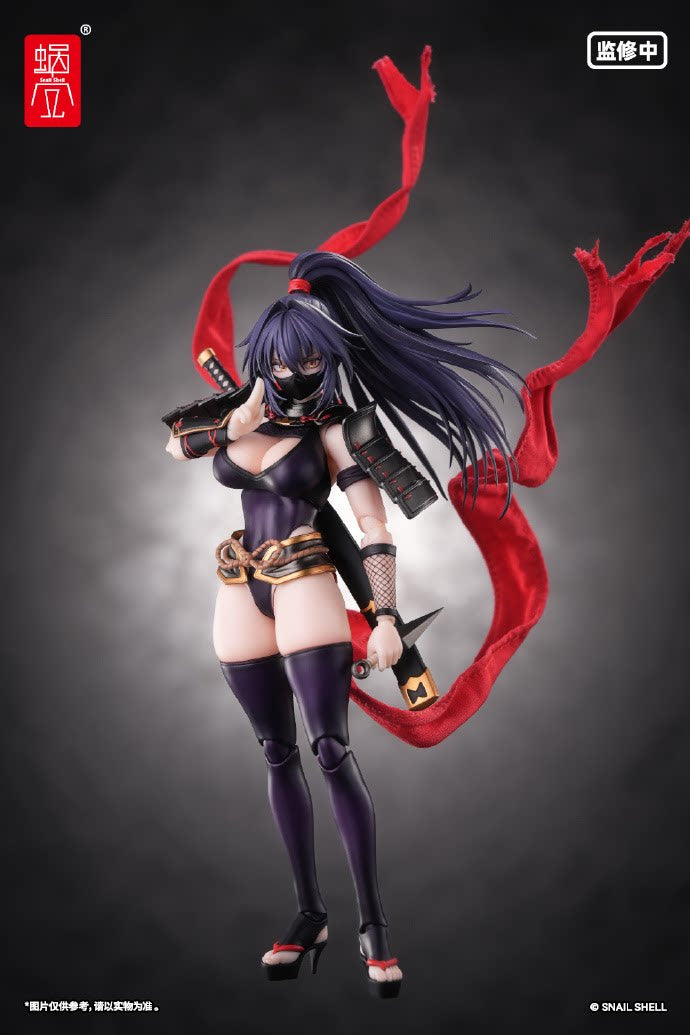 1:12 RPGEX-10 Female Ninja Liefeng Action Figure