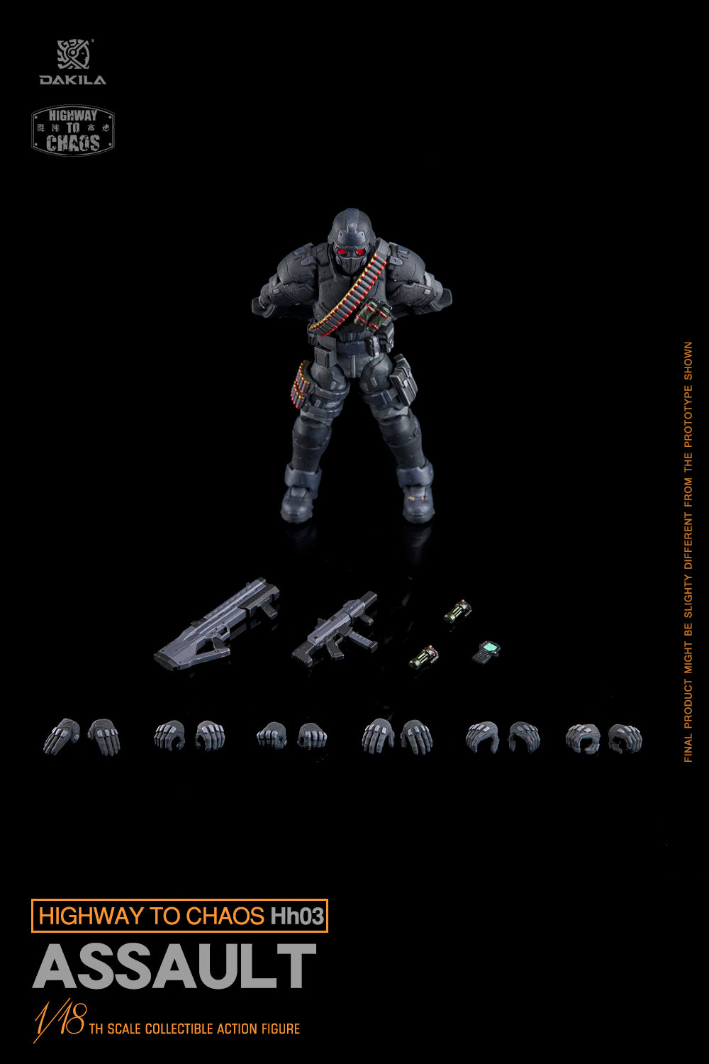 1:18 Highway to Chaos Assault Unit Action Figure