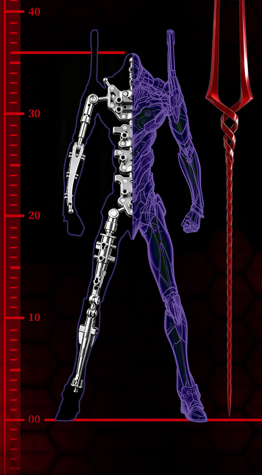 Heavy Mecha Evangelion EVA-01 Gokin Alloy Action Figure