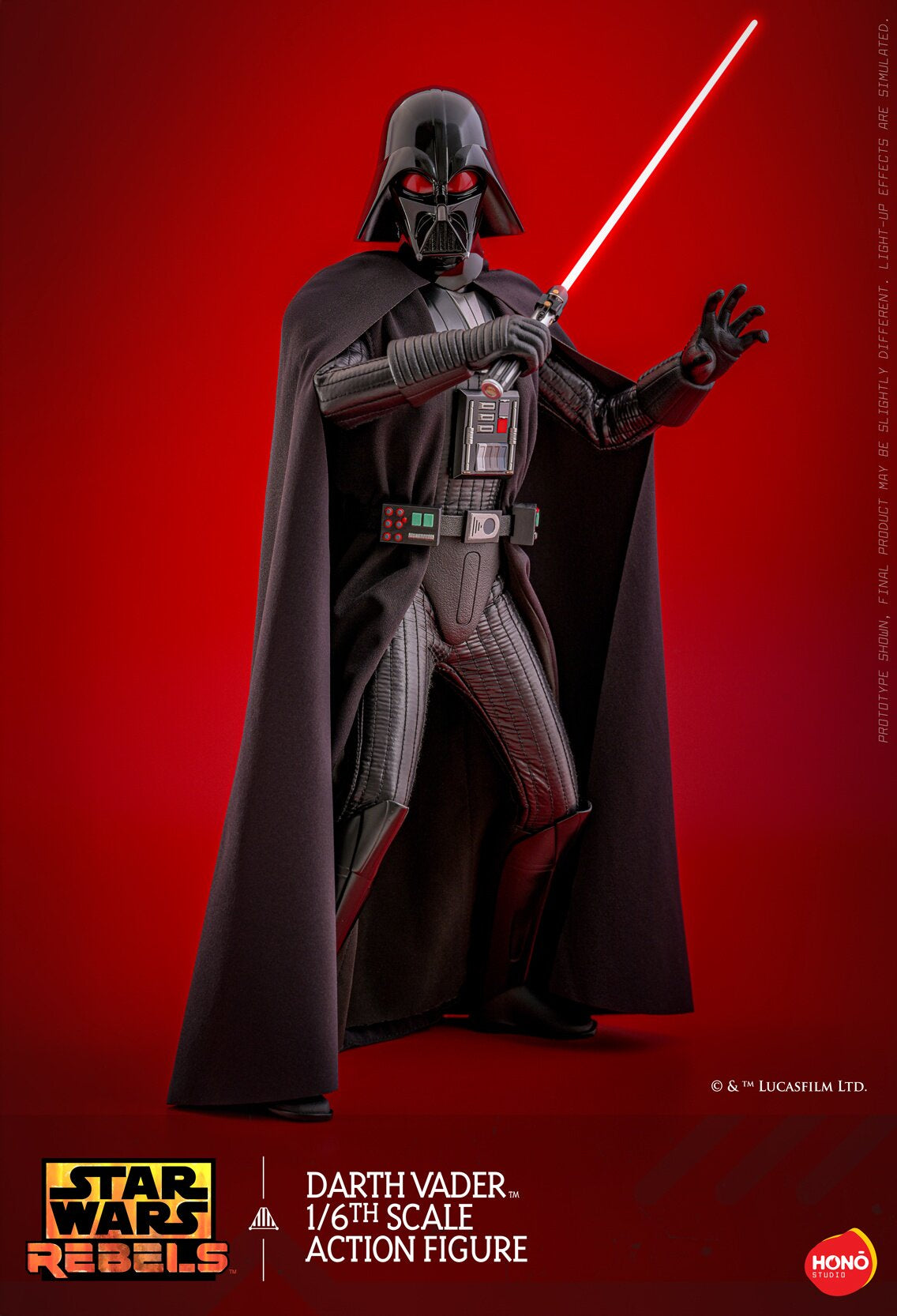 1:6 Darth Vader Star Wars Rebels Action Figure