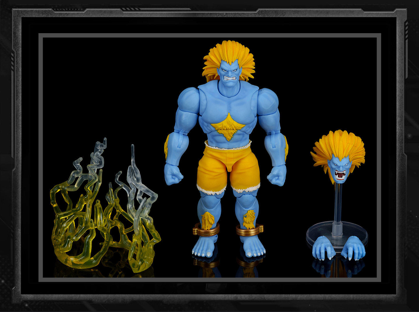 1:12 Blanka Blue Color Action Figure
