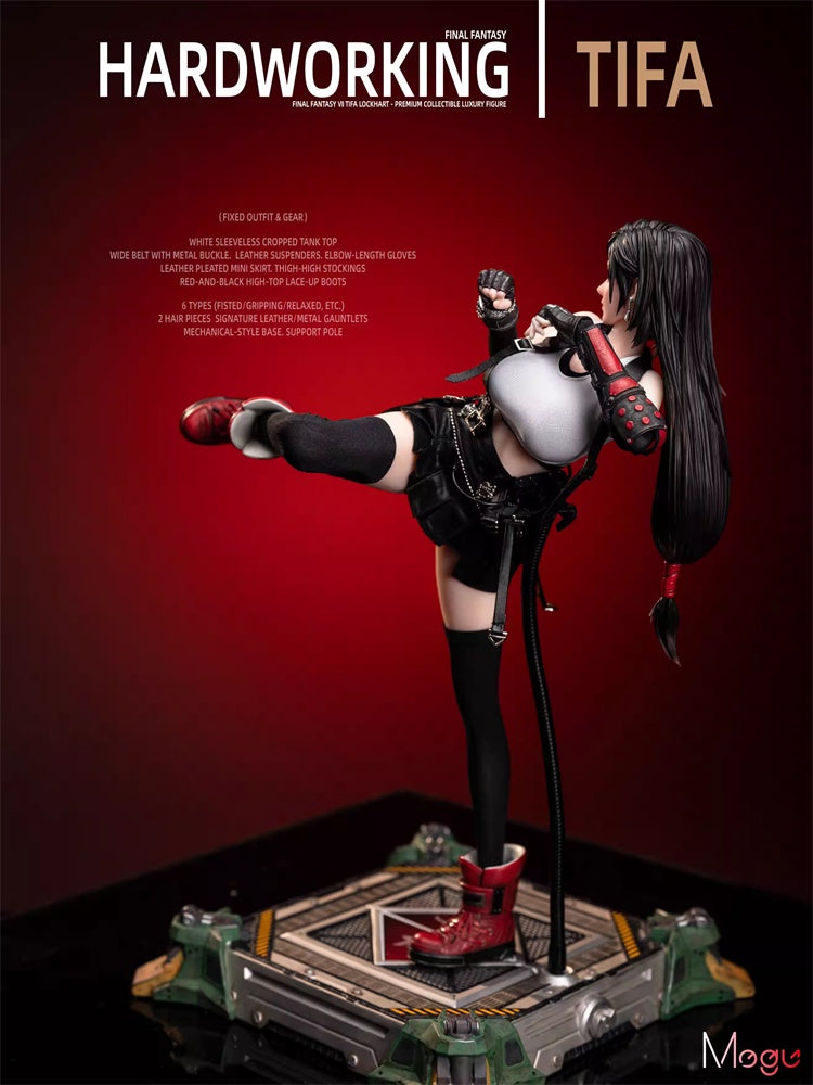 1:4 Hardworking Tifa Seamless Action Figure