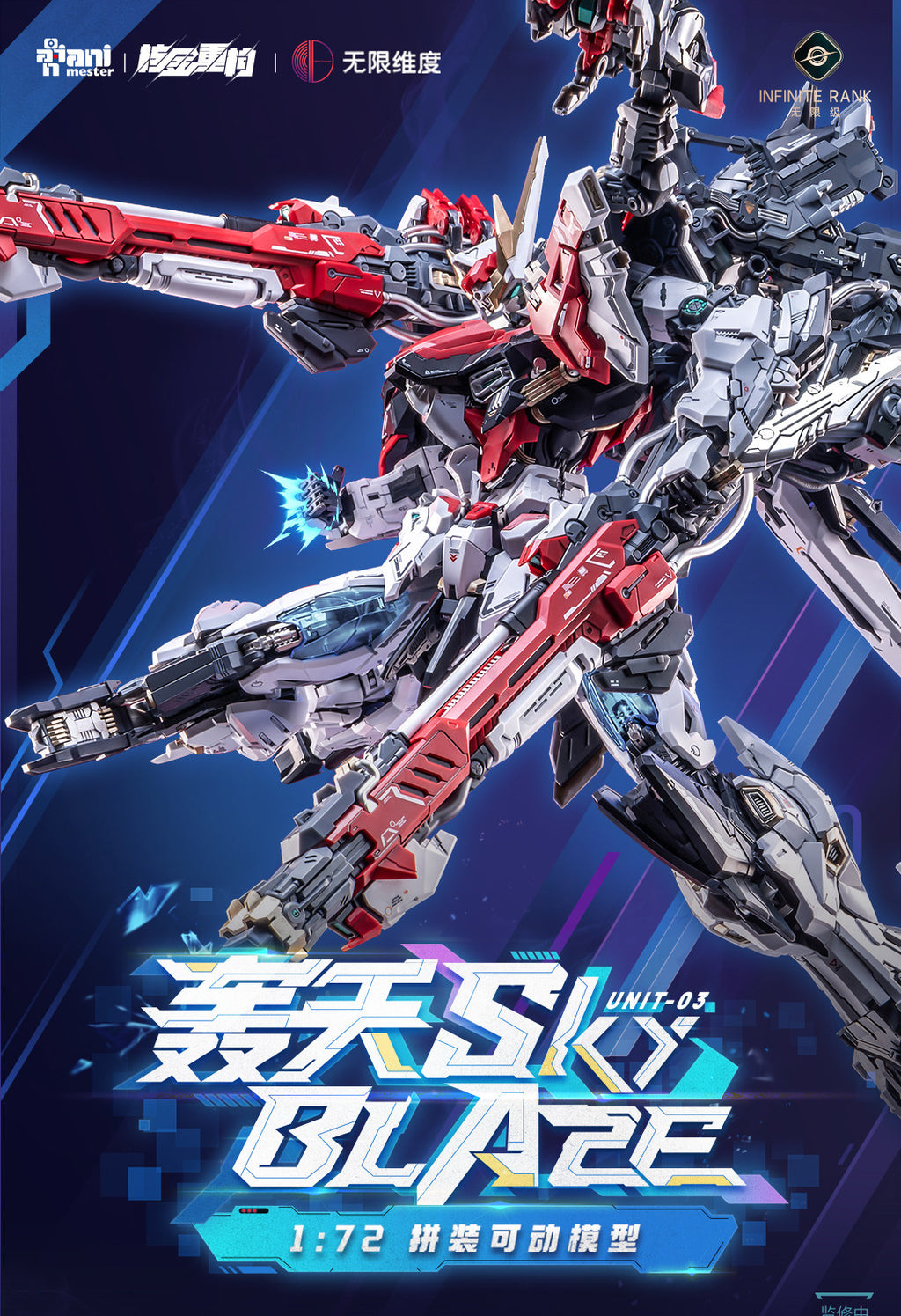 1:72 Sky Blaze Unit-03 Model Kit