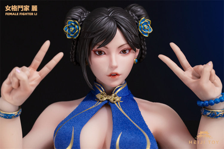 1:6 Female Fighter Li Seamless Action Figure