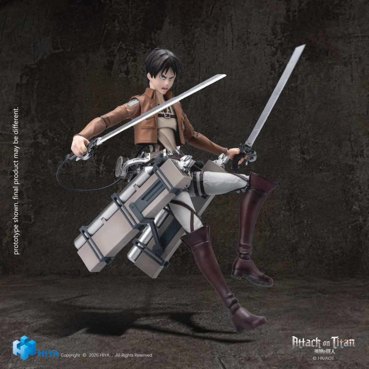 1:12 Eren Yeager Action Figure