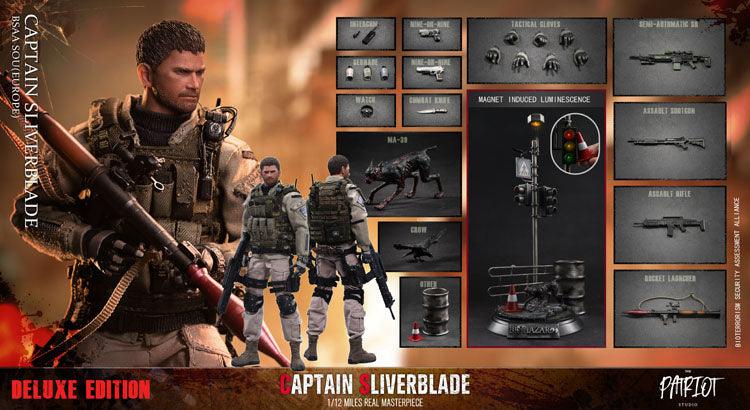 1:12 Captain Silverblade BSAA SOU (Europa) Actionfigur