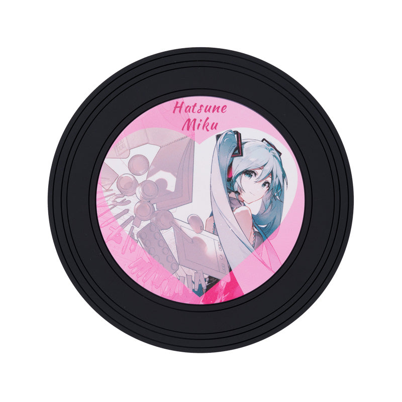 Hatsune Miku Vinyl Record Fridge Magnet