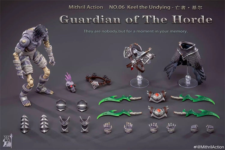 1:10 Keel the Undying Guardian of the Horde Action Figure